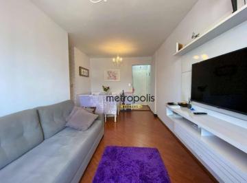 sala · Apartamento à venda, 61 m² por R$ 415.001,00 - Vila Palmares - Santo André/SP