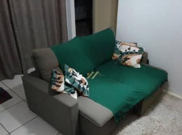 Sala de estar · CASA A VENDA - 2 QUARTOS - 250M² A.T, 90M² A.C - R$ 282.000,00 - CIDADE SATÉLITE ÍRIS - CAMPINAS/SP.