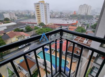 Apartamento · 48m² · 2 Quartos · Apartamento NOVO 2 quartos com varanda grill em Centro, SBC