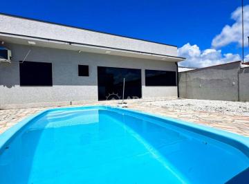 d89bd5e9b5771d449a1e6ff7e2072c9fca1d8e60 · Casa com 4 dormitórios e Piscina, à venda, 144 m² por R$ 1.050.000 - Coroados - Guaratuba/PR