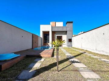 352b49af851bacb92bdedd3b963ed9e52cd7dba9 · CASA NOVA COM PISCINA PROXIMA AO MAR!! com 3 dormitórios à venda, 80 m² por R$ 480.000 - Nereidas -