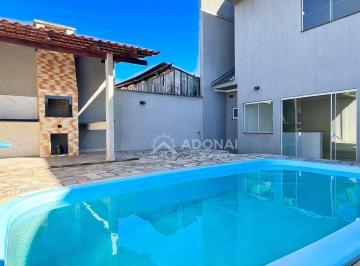 6953ecde027d950091a06bd27ed9b2aee4c39e10 · Sobrado com Piscina, 3 dormitórios à venda, 138 m² por R$ 570.000 - Piçarras - Guaratuba/PR