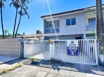 296b37cbe62e7db4404a6e65f80b0f93fa4ef153 · Sobrado com 3 dormitórios à venda, 100 m² por R$ 375.000,00 - Cohapar - Guaratuba/PR