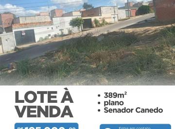 Terreno , Senador Canedo · Lote a venda com 389 metros quadrados no setor Boa Vista, em Senador Canedo - Go