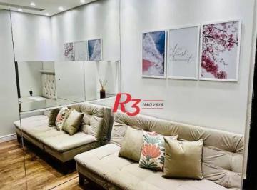 69a6d8cd84c326dc734a20f15a48f2ba37495b5e · Flat à venda, 36 m² por R$ 300.000,00 - Centro - São Vicente/SP