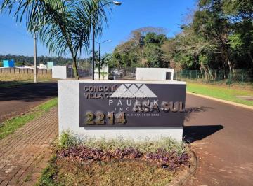 b3242dafbb0be8fd3cef5927e9d0898ef071ac62 · Terreno à venda, 440 m² por R$ 245.000,00 - Condomínio Villa Conscientia - Foz do Iguaçu/PR