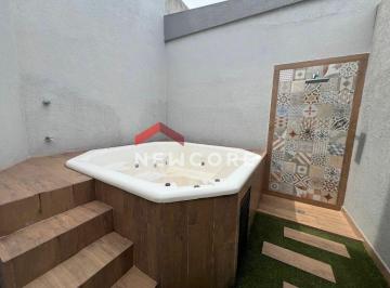 Apartamento · 158m² · 3 Quartos · 2 Vagas - Newcore  · Cobertura em Rua Barão de Paranapiacaba - Encruzilhada - Santos/SP