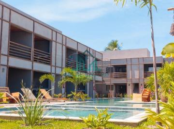 Apartamento · 37m² · 1 Quarto · 1 Vaga · Apartamento Studio Mobiliado na Praia do Patacho com 37 m² - Rota Ecológica dos Miagres Alagoas