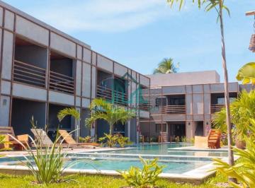 Apartamento · 37m² · 1 Quarto · 1 Vaga · Apartamento Studio Mobiliado na Praia do Patacho com 37 m² - Rota Ecológica dos Miagres Alagoas