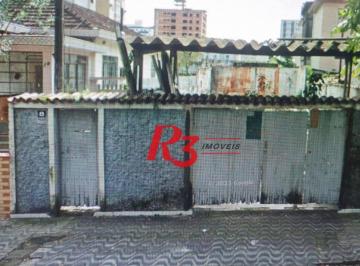 d36e8eec492c33128873f1fac3e9298e4d02d39a · Terreno à venda, 240 m² por R$ 870.000,00 - Embaré - Santos/SP