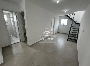 d200017d47e2c1668d34c282971bc7c4968015a5 · Apartamento Duplex com 2 dormitórios à venda, 86 m² por R$ 449.999,90 - Jardim Cristiane - Santo And