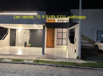 Casa de 3 quartos, Feira de Santana · Leo vende, bairro Sim , 3|4 suíte, closet, goumert, fino acabamento.