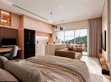 Foto 01 · Apartamento à venda em Ubatuba-SP, Toninhas: 1 quarto, 1 suíte, 2 salas, 2 banheiros, 1 vaga, 51,70m