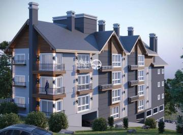 Apartamento · 57m² · 1 Quarto · 1 Vaga · Vende-se apartamento em Gramado a 8 minutos da Rua Coberta