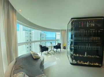 Apartamento · 200m² · 3 Quartos · 4 Vagas · Apartamento no Brava Beach Torre Corais Itajaí com 3 suítes e 200m² de frente para o mar
