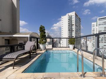 Apartamento · 240m² · 3 Quartos · 4 Vagas · Cobertura para locação na Vila Nova Conceição - 3 Suítes, 4 Vagas