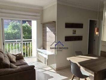 2b1dc65157f1bca61b46aeace3897fa33561f2a4 · Apartamento com 50 m² disponível p/ locação 2 quartos - vaga coberta  planejados e mobiliado no bair