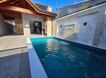 507c331909c61ae18d35e60955e025a052fe48a6 · Casa térrea nova e moderna com piscina - Flora Rica II - Peruíbe/SP
