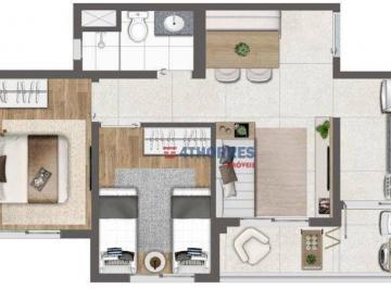 b3026e6e4b606494e52e37c27f8a01577062456c · Apartamento 2 quartos à venda, 44 m² por R$ 670.000 - Butantã - São Paulo/SP