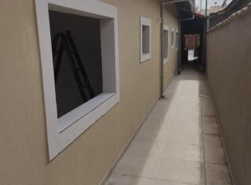 Casa · 100m² · 3 Quartos · 4 Vagas · Casa para locação em Praia Grande-SP, bairro Mirim: 3 quartos, 2 suítes, 1 banheiro, 4 vagas de gara