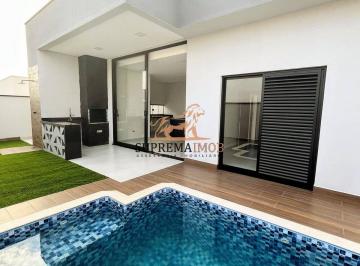Casa · 180m² · 3 Quartos · 4 Vagas · Casa térrea com piscina á  venda, Condomínio Cyrela Landscape Esplanada