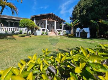Rural · 1700m² · 8 Quartos · 10 Vagas · CHÁCARA DE 2.500 M² COM CASA ESTILO COLONIAL MODERNA