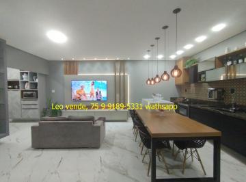Casa de 3 quartos, Feira de Santana · Leo vende, Bairro Papagaio, 3|4 c 2 suítes, goumert, jacuzi