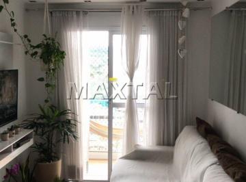 Apartamento · 50m² · 2 Quartos · 1 Vaga · Apartamento 50m², em andar alto. Com 2 dormitórios, sala, cozinha, banheiro e lavanderia.