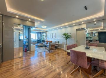 Apartamento · 134m² · 3 Quartos · 4 Vagas · Alto Padrão Mobiliado - 134 privativos, 4 vagas e depósito