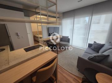 Apartamento · 38m² · 1 Quarto · 1 Vaga · Apartamento à venda e para alugar em Campinas, Cambuí, com 1 suíte, com 38 m², Lille