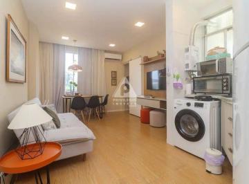 Apartamento · 33m² · 1 Quarto · Quarto e Sala Reformado no Leblon, Mobiliado e com Vista Livre