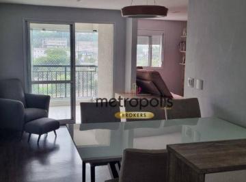 Sala · Apartamento com 2 dormitórios à venda, 64 m² por R$ 590.000,01 - Independência - São Bernardo do Cam