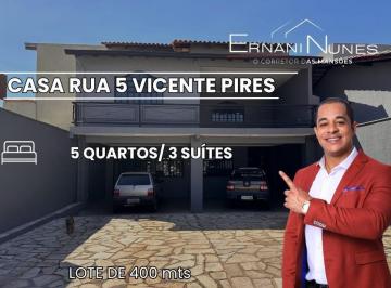 Foto 01 · Casa Vicente Pires Rua 5 composta por 5 Quartos 6 banheiros lote de 400 mt e lazer Aceita permuta