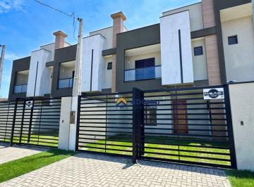 42047f0d71b6b92091aaa0f72a0efe1ffdd40b62 · Sobrado Novo, com 3 dormitórios à venda, 102 m² por R$ 580.000 - Cohapar - Guaratuba/PR