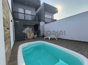 Casa de 2 quartos, Caraguatatuba · Sobrado com 2 dormitórios à venda, 105 m² por R$ 520.000,00 - Golfinhos /SP