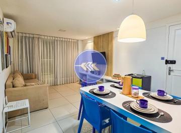 Apartamento · 70m² · 2 Quartos · 2 Vagas · Apartamento térreo com 2 quartos e lazer completo no Riviera Beach Place!