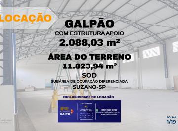 Comercial , Suzano · Aluga-se Galpão em Suzano - SP