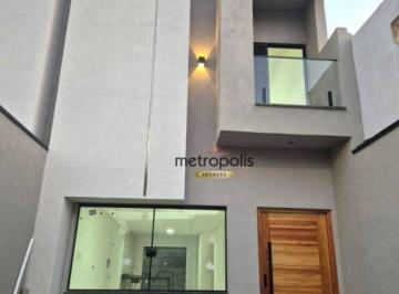 Fachada · Sobrado com 3 dormitórios à venda, 117 m² por R$ 739.900,00 - Jardim Independência - São Paulo/SP