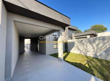 Casa · 101m² · 3 Quartos · 2 Vagas · Casa térrea NOVA 101m² - 03 Dormitórios – Cidade Jardim – São José dos Pinhais.