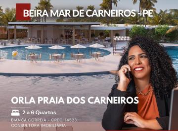 Apartamento de 4 quartos, Tamandaré · Flat Praia dos Carneiros | Unidades de 59m² até 218m² | Beira mar | Alto padrão