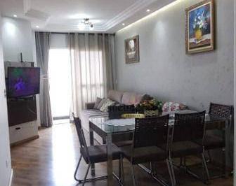 Sala · Apartamento à venda, 66 m² por R$ 595.000,00 - Santo Antônio - São Caetano do Sul/SP