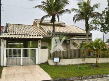 FACHADA · Casa com piscina + 5 dorm.(sendo que 01 é suíte) para alugar, 140 m² por R$ 1.500/dia - Atami - Pon