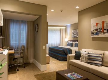 Apartamento · 34m² · 1 Quarto · 1 Vaga · Flat Transamérica Berrini no pool com 32m², 01 dormitório e 01 vaga de garagem