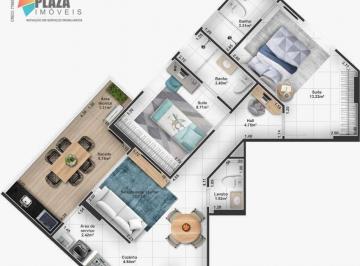 469e412202473fa3f5f6813729d955c2a37bc59e · Apartamento à venda, 73 m² por R$ 612.000,00 - Vila Guilhermina - Praia Grande/SP