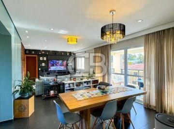 16529ab98fd43c0e00ac35fa8f3a5075b6b769df · Apartamento com 3 dormitórios à venda, 148 m² por R$ 1.395.000,00 - Vila Nova Socorro - Mogi das Cru