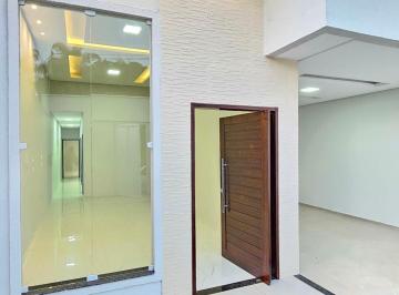 Casa · 110m² · 3 Quartos · 2 Vagas · Belíssima Casa Térrea Com 3 Suítes - Bairro Sossego, Crato/CE