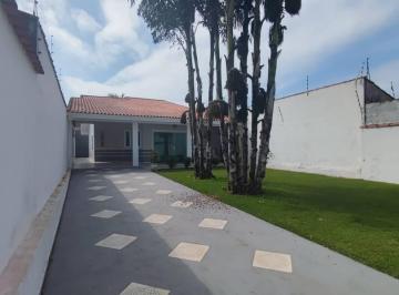 Casa · 165m² · 3 Quartos · 5 Vagas · CASA EM TERRENO INTEIRO 3 QUARTOS SUÍTE A 1 QUADRA DO MAR ITANHAÉM SP