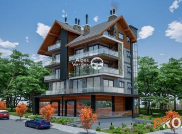 Apartamento · 80m² · 1 Quarto · 1 Vaga · VENDE-SE APARTAMENTO LANÇAMENTO COM 1 SUÍTE EM CANELA, A CERCA DE 2 MINUTOS DA CATEDRAL DE PEDRA.