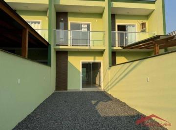 FACHADA · Casa com 2 dormitórios para alugar, 72 m² por R$ 2.190,00/mês - Petrópolis - Joinville/SC