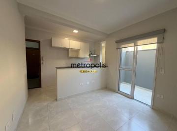 Sala 2 Ambientes · Apartamento com 2 dormitórios para alugar, 54 m² por R$ 2.830,00/mês - Santa Maria - Santo André/SP
